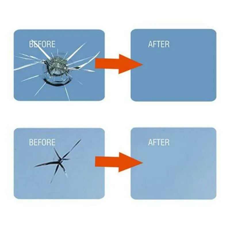 Car Windshield Windscreen Glass Repair Resin Kit